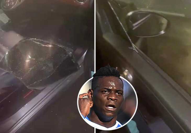 BIJESAN ODMAH REAGOVO I POSLAO PORUKU ! Huligani odštetili Balotellijev auto, on poludio: NJEGOVA REAKCIJA POTPUNI HIT  