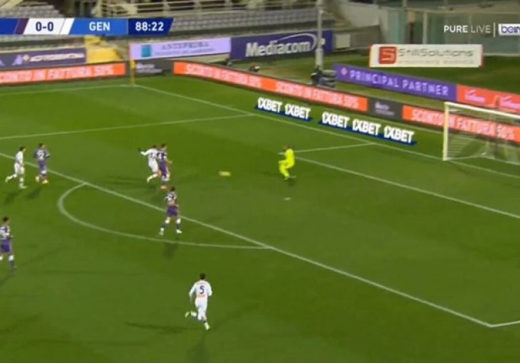 Pjaca u 89. zabio za Genou, srpski stoper u 98. spasio Fiorentinu