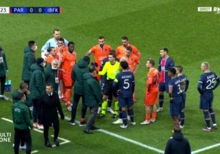 NEZAPAMĆENI SKANDAL: Šta je sudija rasista rekao igraču Bašakšehira?