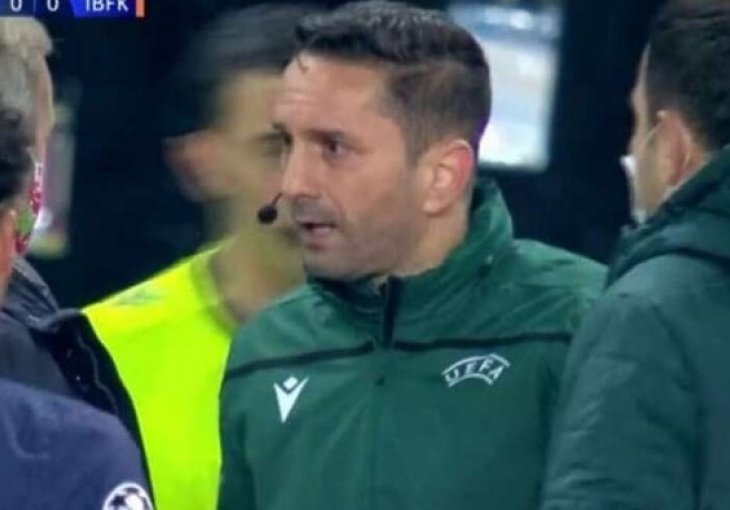 Otkriveno šta je tačno rekao sudija iz Rumunije i zbog čega je prekinut meč Lige prvaka