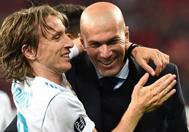 Zidane: Modrić je j*beno fenomenalan!