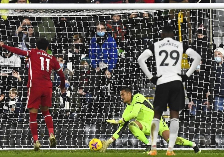 Glupost Kamare koštala Fulham: Liverpool uz dosta sreće do boda u Londonu