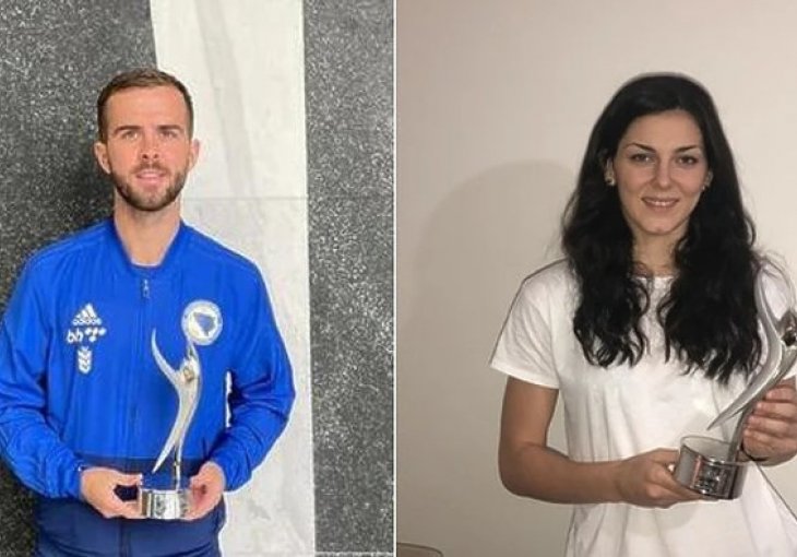 Miralem Pjanić i Marica Gajić najbolji sportisti BiH za 2020. godinu