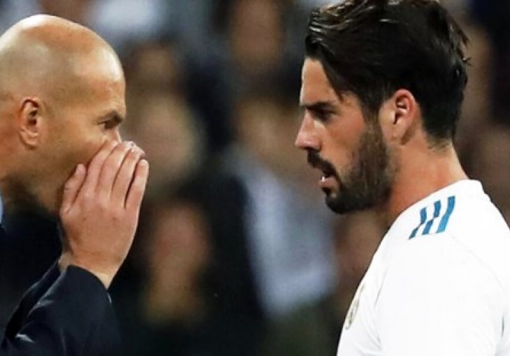Zidane: Ne dajem priliku Iscu da pokaže kakav je igrač 