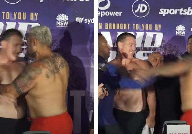 MMA legenda NAPAO bivšeg ragbijaša na vaganju uoči borbe