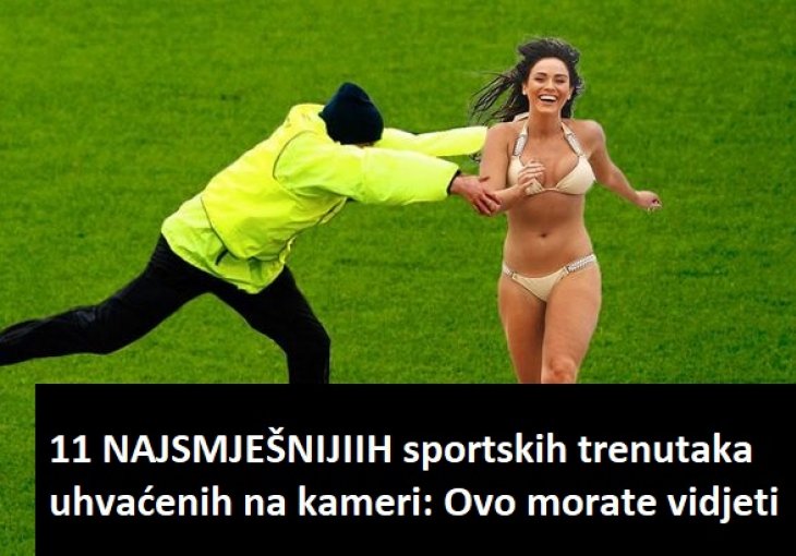 11 NAJSMJEŠNIJIIH sportskih trenutaka uhvaćenih na kameri: Ovo morate vidjeti