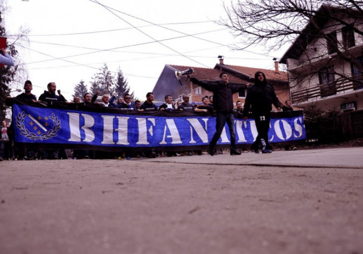 BHFanaticosi poslali poruku rukometašima pred meč u Bugojnu 