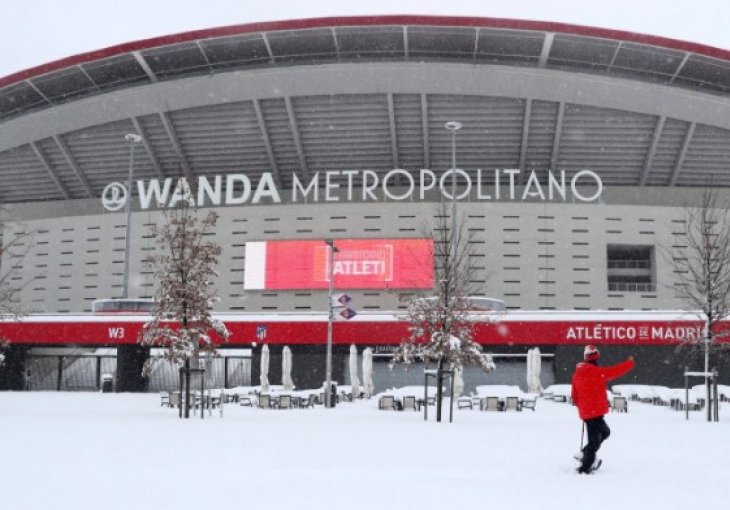 Atletiko Madrid se pohvalio tehnologijom za čišćenje snijega