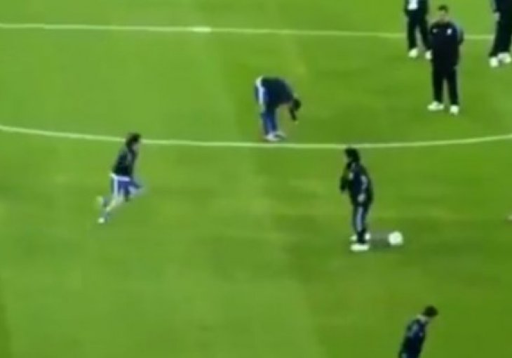 MESSI I MARADONA NA TRENINGU, PROCURIO SNIMAK KOJI NIJE VIĐEN DO SADA: Ovako su se zagrijavali uoči utakmice argentinske reprezentacije