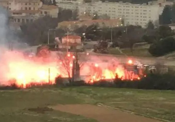 UTAKMICA ODGOĐENA: Navijači Marseillea pokušali zapaliti klupski trening kamp