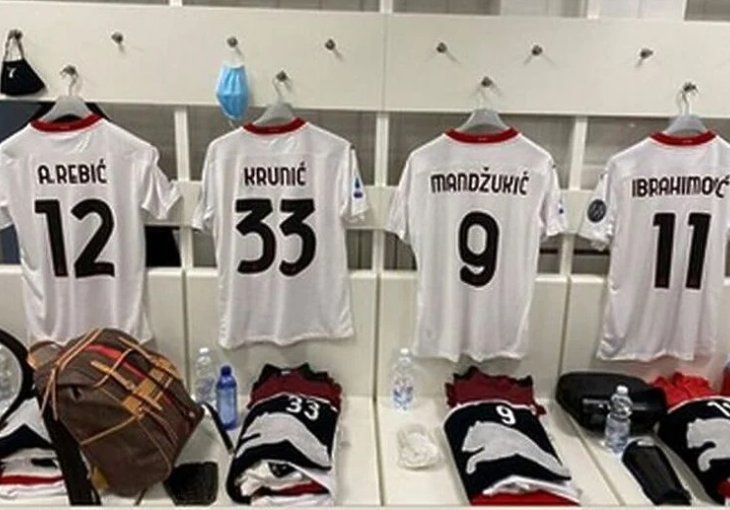 Balkanci dominiraju u Milanu, Krunić se našalio uz fotografiju iz svlačionice