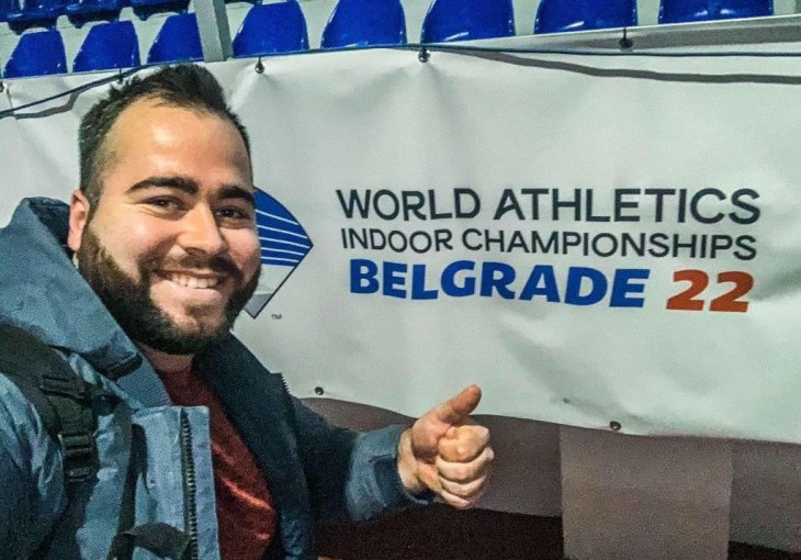 SJAJAN NASTUP NAJBOLJEG BH. BACAČA KUGLE Pezer pokorio Beograd: Spreman sam za velike rezultate u ovoj godini