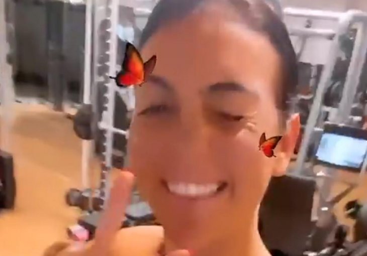 ZNOJI SE GEORGNA, ALI I CIJELI MUŠKI SVIJET! OBJAVLJEN NJEN VIDEO IZ TERETANE: Cupka na traci za trčanje, KAD OVO VIDI RONALDO...
