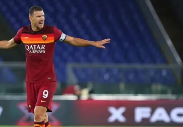 Edin Džeko uvršten na spisak nogometaša Rome koji konkurišu za mečeve Europa lig: Palo pomirenje sa Fonescom?