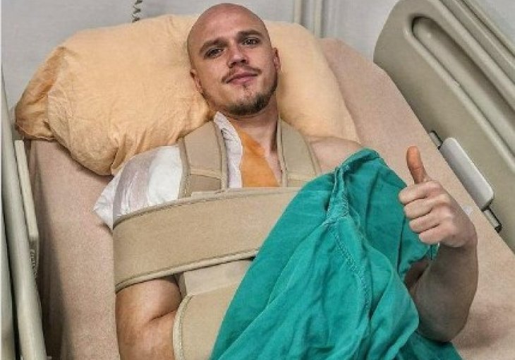 NEMANJA STEVANOVIĆ OPERISAN, OBJAVLJENA SLIKA IZ BOLNIČKE POSTELJE: Evo kako se osjeća sada
