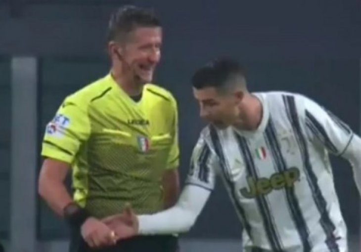RONALDO DOTRČAO DO SUCA, UZEO MU RUKU I GLEDAO U SAT: SVI U NEVJERICI, evo šta se desilo