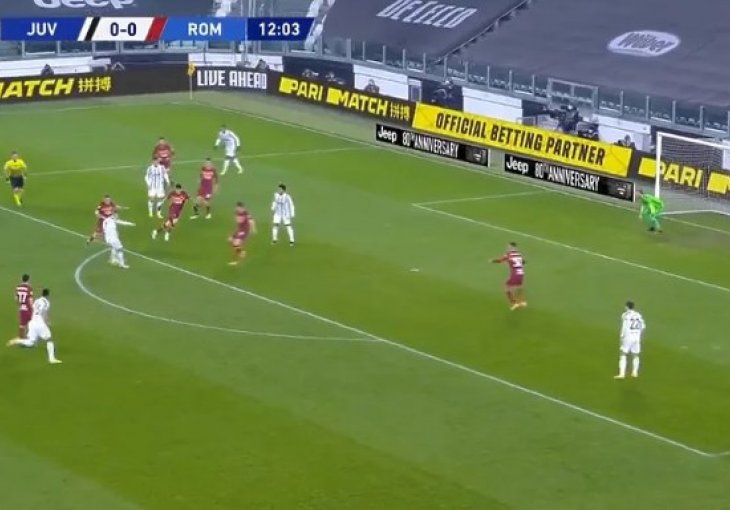 Nezaustavljivi Ronaldo postigao sjajan pogodak  protiv Rome: Pogledajte snimak