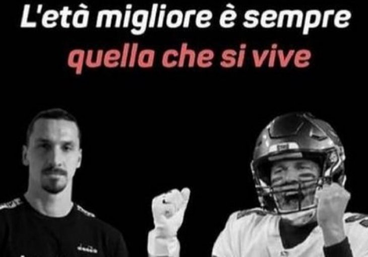Zlatan čestitao Bradyju porukom onima koji su ih otpisali