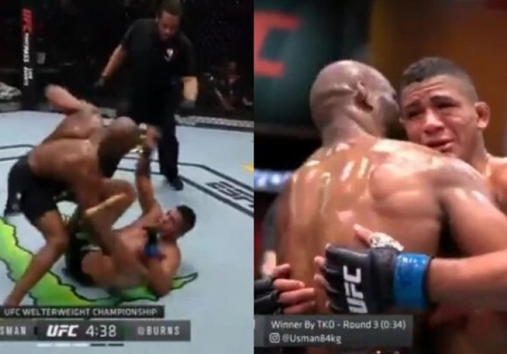 BRUTALNE UFC SCENE! Usman u oktagonu 