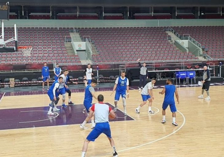 Bh. košarkaši odradili posljednji trening pred utakmicu protiv Grčke