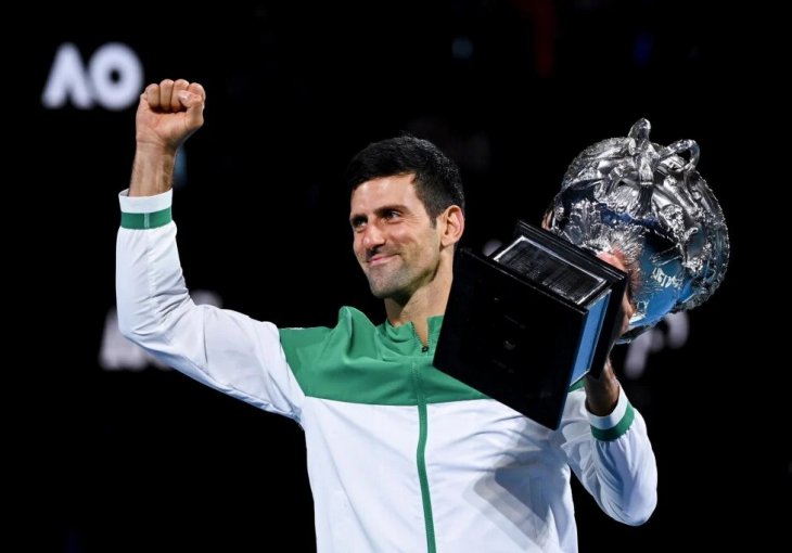 KAKAV GEST, ZBOG OVOG JE NAJBOLJI! Novak se odrekao milion dolara od nagrade za osvajanje Australian Opena