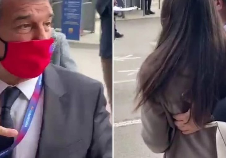 LAPORTA TEK STIGAO I NAPRAVIO SKANDAL! HVATAO NAVIJAČICU PA JOJ PORUČIO: 