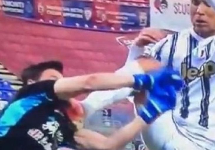 RONALDO JE ZBOG OVOGA MORAO BITI ISKLJUČEN: Pogledajte kako je zamalo unakazio golmana, NIJE KAŽNJEN (VIDEO)