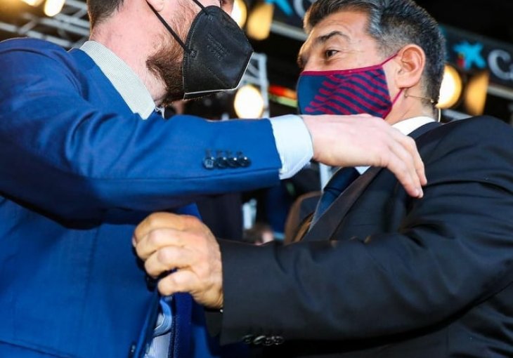 Laporta se obratio Messiju, ni maska nije pomogla da se sakrije njegova reakcija, a zatim poručio...