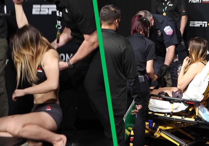 BORBA OTKAZANA, A VIDEO POSTAO JAKO POPULARAN: UFC borkinja dva puta dramatično gubila svijest na vaganju