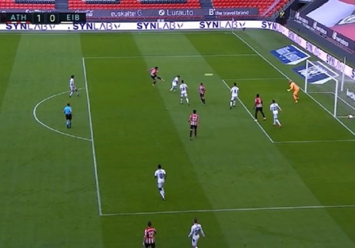 KAKVA GOLČINA! POGLEDAJTE REMEK DJELO IGRAČA BILBAA: Ovo je najbolji gol vikenda!