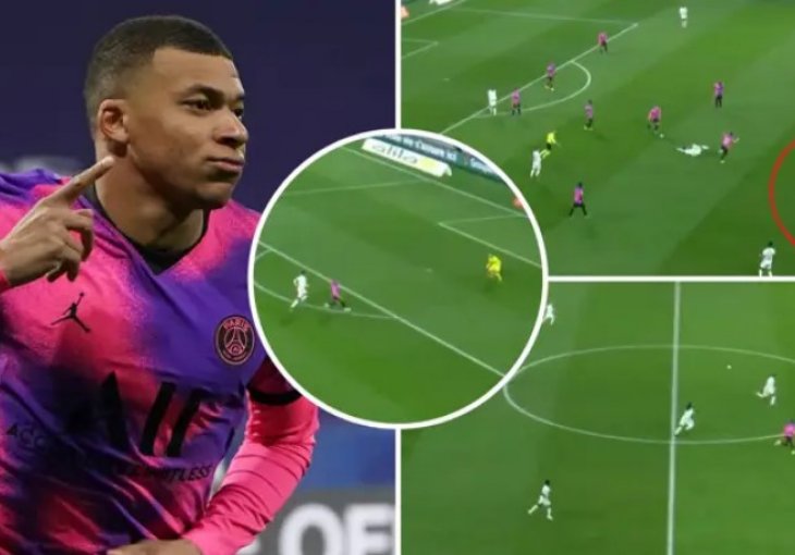 KAKVA JE OVO ZVIJER, JE LI S OVE PLANETE UOPŠTE Ovo nisu u stanju ni Ronaldo ni Messi, svijet oduševljen Mbappeovim potezom