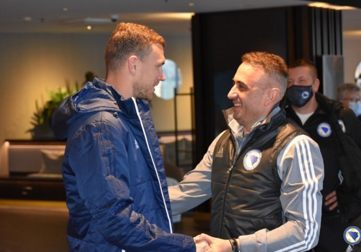 Džeko stigao na pripreme, Petev jedva čeka večerašnji trening