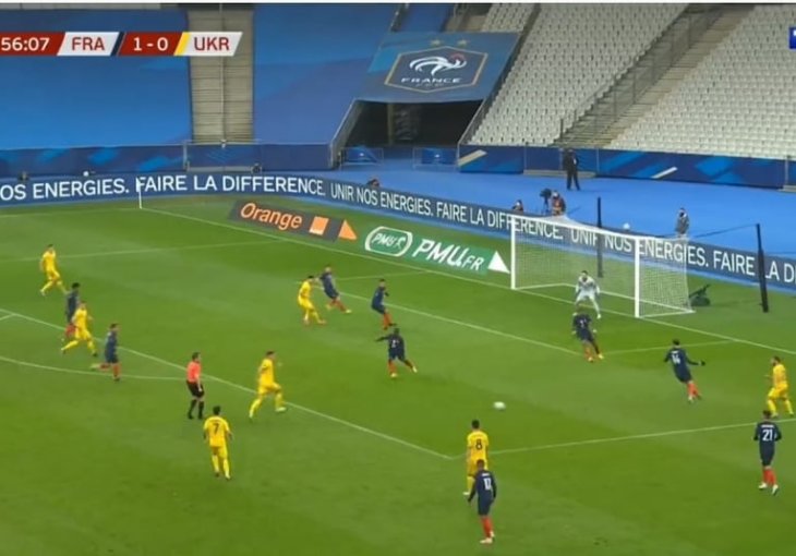 U drugom poluvremenu Ukrajina izjednačila protiv Francuske 