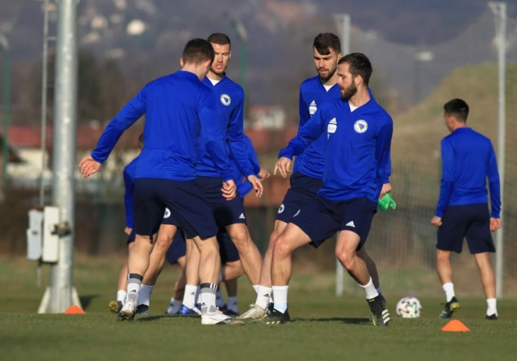 Reprezentativci BiH odradili još jedan trening pred duel sa Francuzima