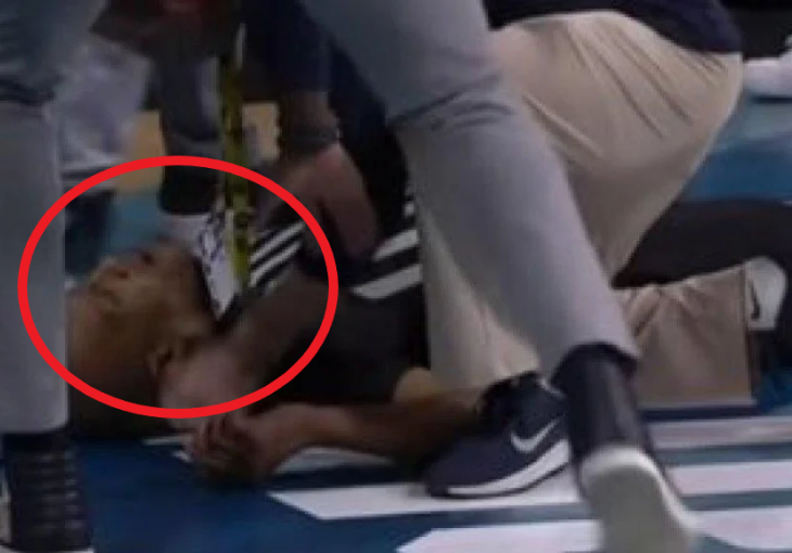 Drama na košarkaškoj utakmici u Americi: Sudija se srušio na parket (VIDEO)