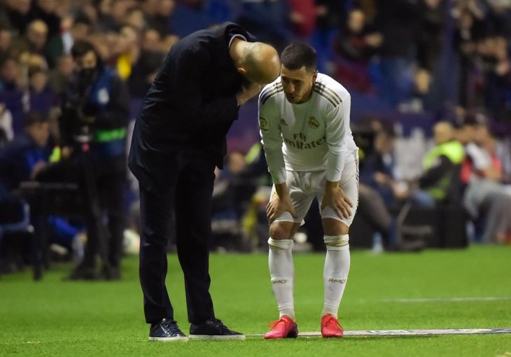 Zidane otkrio: Poznato hoće li Hazard igrati protiv Liverpoola
