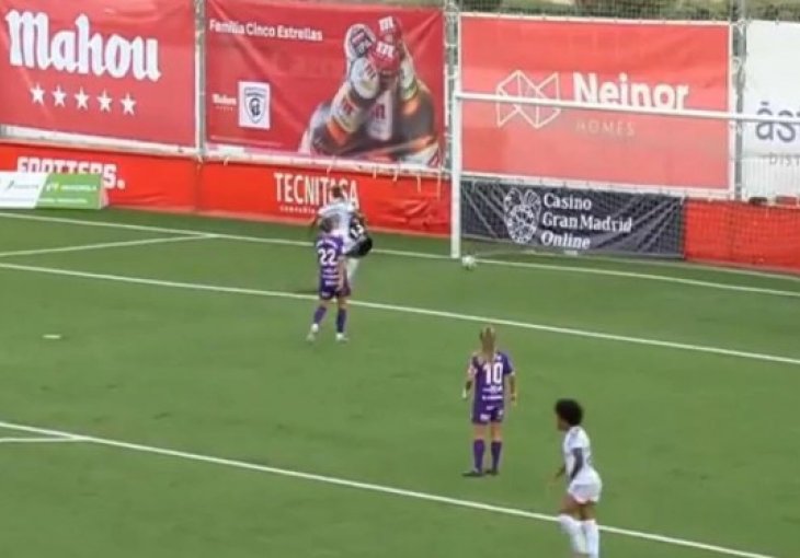 FUDBALERKA MADRIDA POSTIGLA GOLČINU ZA PAMĆENJE, PUCALA SA 40 METARA: Pogledajte snimak - KO KAŽE DA JE FUDBAL SAMO ZA MUŠKARCE?