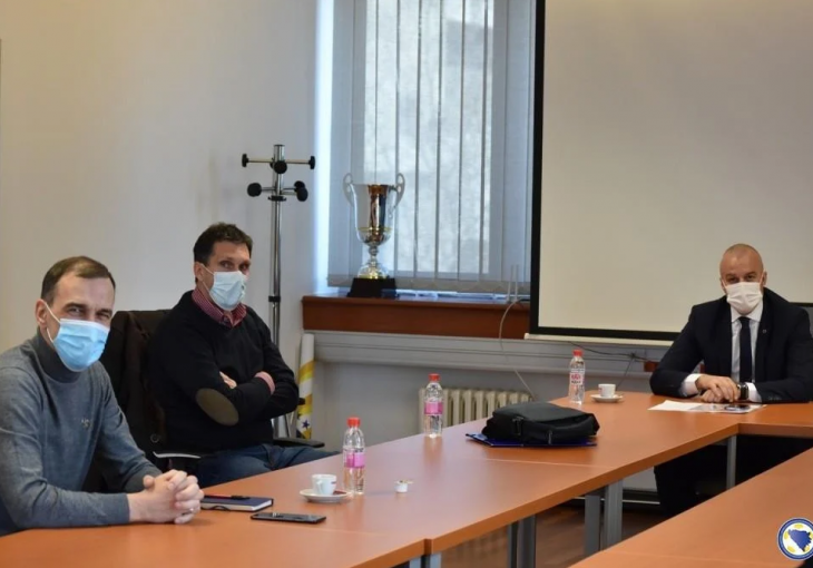 Novi selektor Bosne i Hercegovine posjetio Savez: Sa zadovoljstvom sam prihvatio da budem selektor