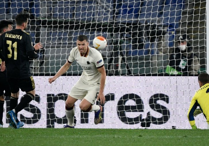 Džeko odveo Romu u polufinale, a onda izjavom slomio srca svih navijača