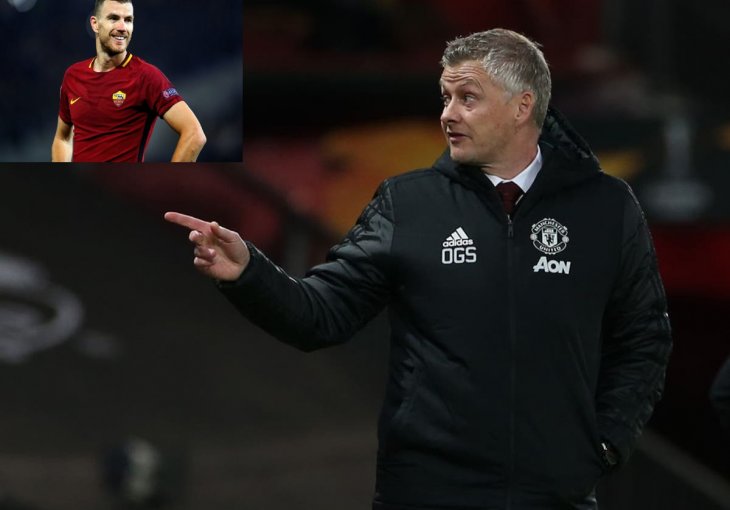 UOČI POLUFINALA: Ole Gunnar Solskjaer se plaši Edina Džeke