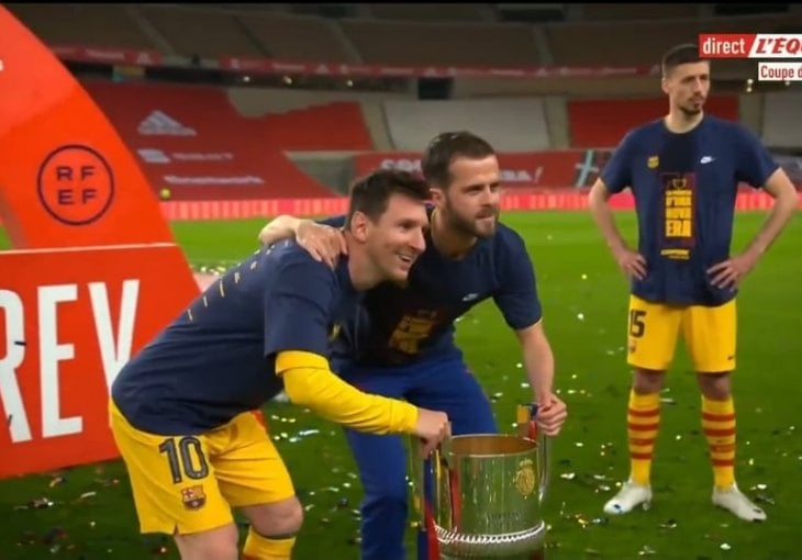 Messi se nasmijao kada je vidio šta rade njegovi saigrači, šansu iskoristio i Miralem Pjanić