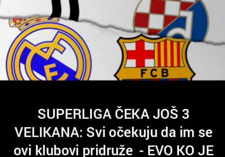 SUPERLIGA ČEKA JOŠ 3 VELIKANA: Svi očekuju da im se ovi klubovi pridruže  - EVO KO JE U PITANJU