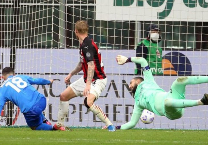 MILAN SE OPROSTIO OD TITULE: Sasuolo šokirao SUPERLIGAŠA na San Siru! 