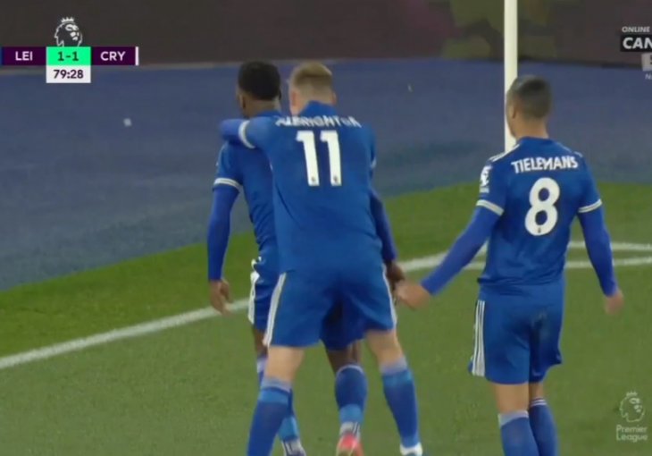 Bravo majstore: Iheanachov spektakularan gol doveo je Leicester na prag Lige prvaka