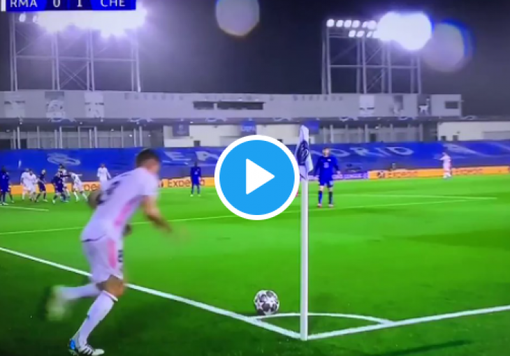 VRHUNSKA MAJSTORIJA: Benzema GLAVOM primio loptu, pa zabio GOLČINU