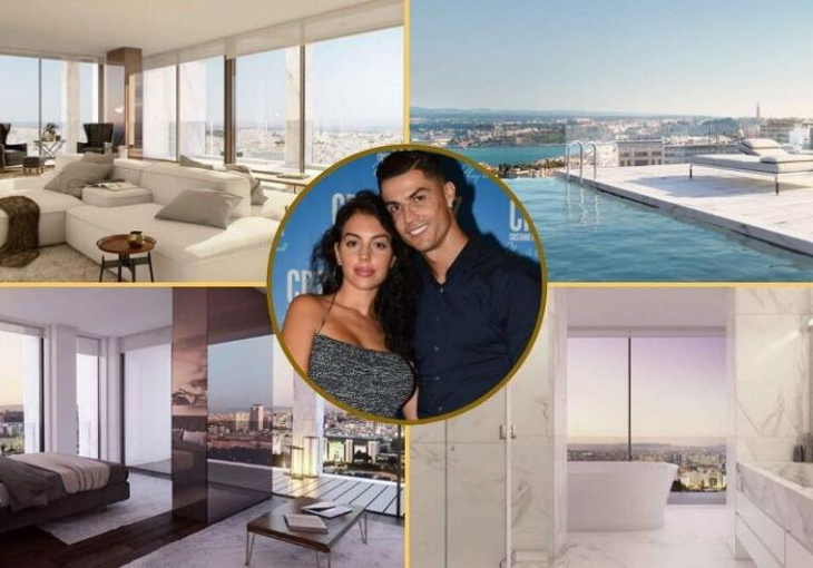 LUKSUZ NA SVE STRANE: Ronaldo kupio NAJSKUPLJI stan u Lisabonu, detalje je birala njegova djevojka POGLEDAJTE KAKO IZGLEDA OVO CARSTVO