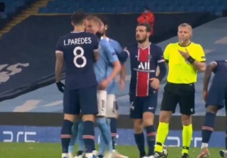 PA OVAJ STVARNO NIJE NORMALAN Pogledate snimak od sinoć,  Paredes davio Zinchenka na terenu, Florenzi odmah reagovao