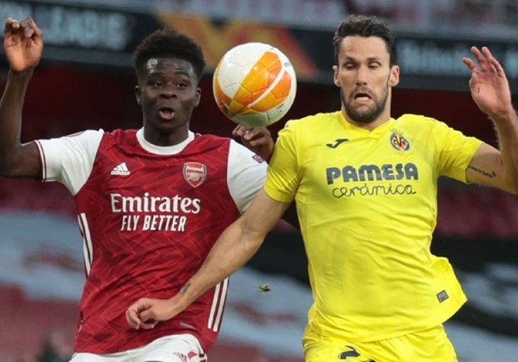 Arsenal dvaput pogodio stativu, Roma pobijedila: Villarreal i United u finalu EL-a