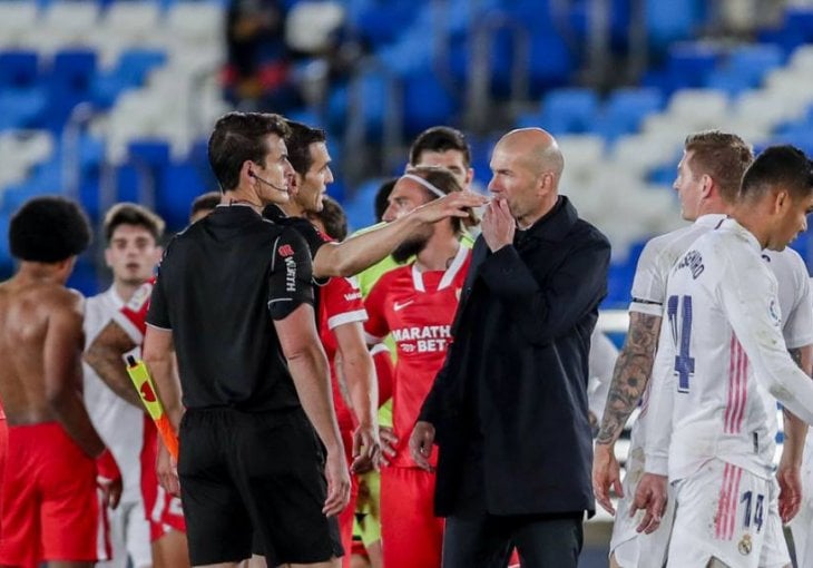 BIJESAN KAO RIS: Zidane nakon utakmice nije birao riječi