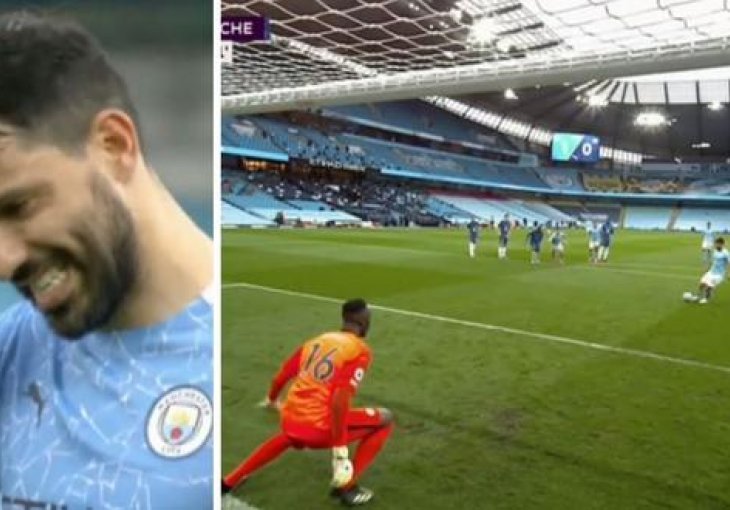 NJEGOV POTEZ ĆE SE DUGO PAMTITI! Aguero se obratio navijačima Manchester Cityja zbog promašenog penala, Evo šta je poručio